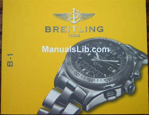 breitling chronometre b-1 bezel reading|breitling b1 manual pdf.